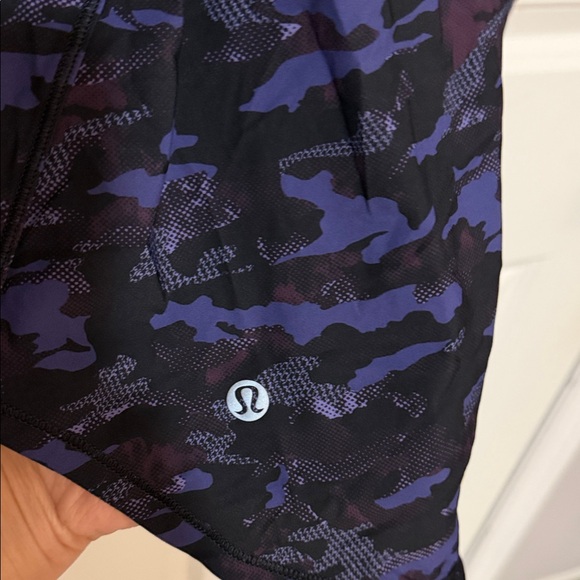 Lululemon Sculpt Tank Mini Hounds Camo Emperor Black/Grey Size M Workout - Picture 4 of 5